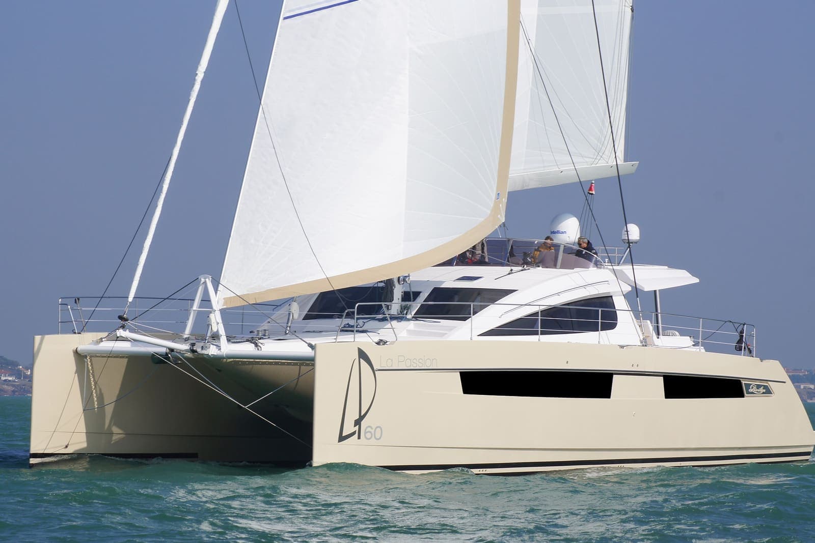 Coco de Mer — Privilège Série 6 luxury sailing catamaran on open water